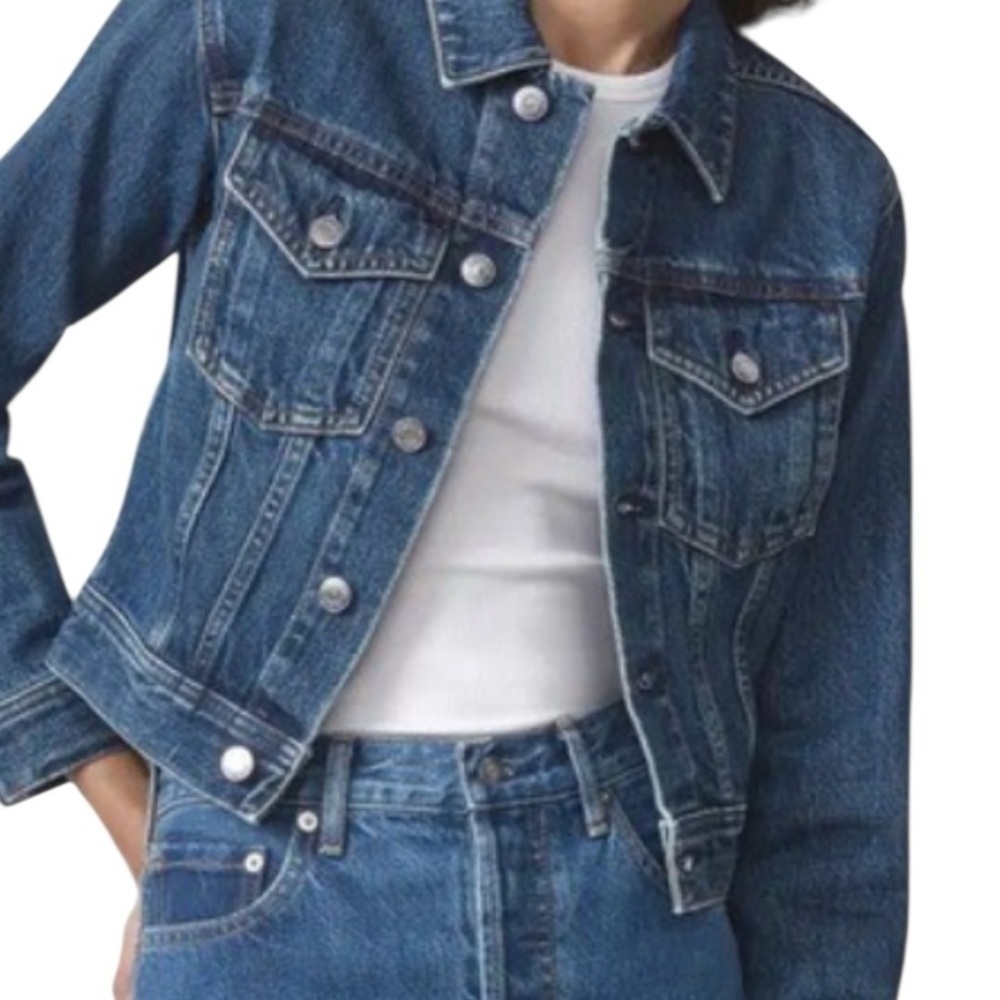 Everlane The Shrunken Denim Jacket